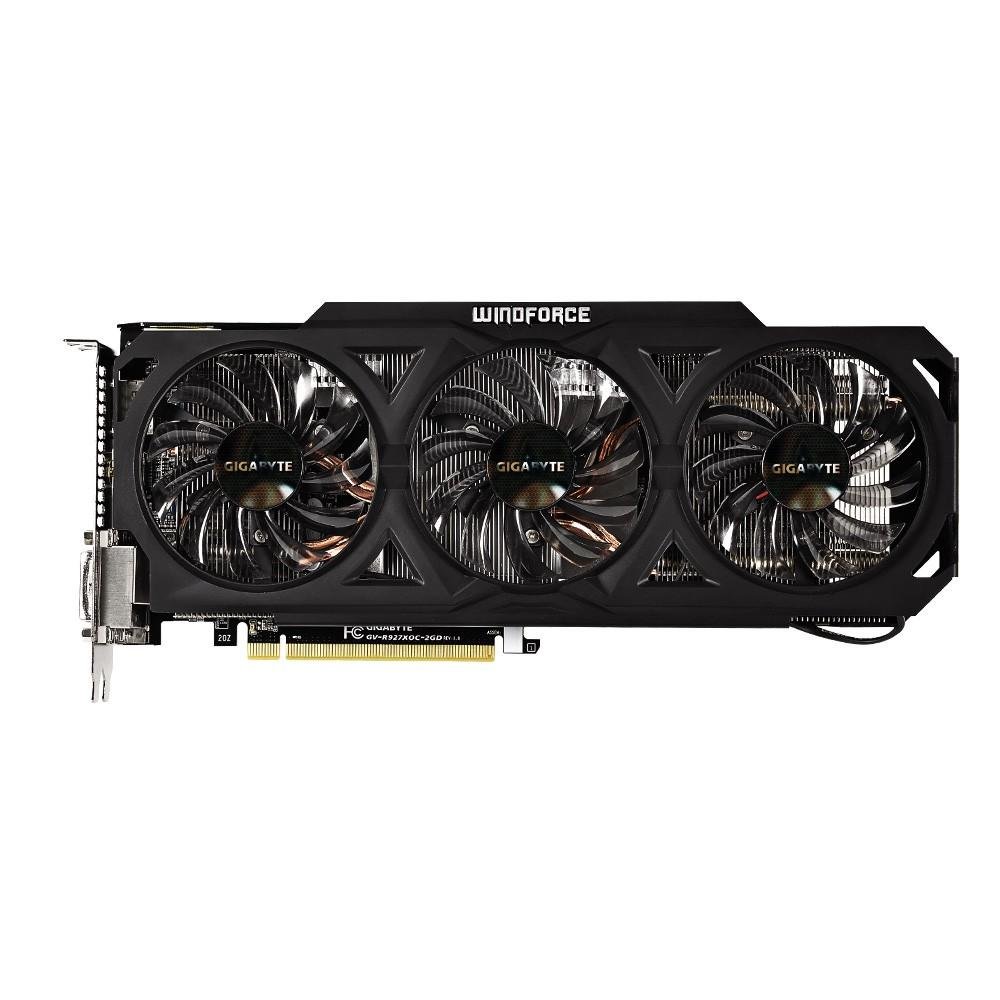 Imagem 4 de 5 do produto Placa de Vídeo VGA Gigabyte Radeon R9 270X 2GB DDR5 256-Bit PCI Express 3.0 GV-R927XOC-2GD REV.2.0