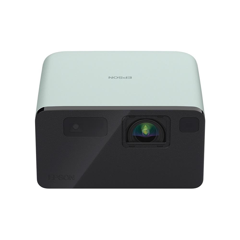 Imagem 2 de 6 do produto Projetor Epson EF21G EpiqVision Laser Smart, 3LCD Full HD, 1000 Lúmens, Conexão HDMI, Verde - V11HB35320