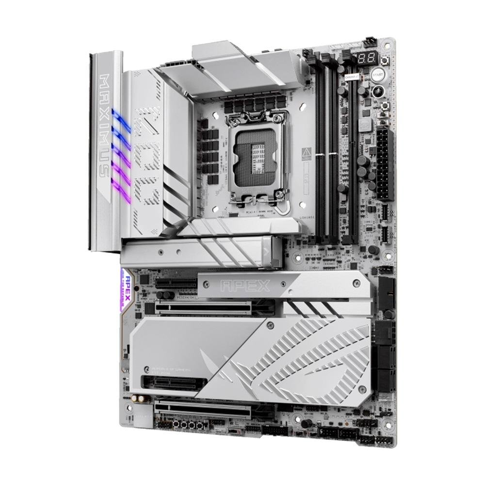 Placa-Mãe ASUS ROG Maximus Z890 Apex, Intel, ATX, Z890, DDR5, WiFi, Branco - 90MB1IP0-M0EAY0 Placa-Mãe ASUS ROG Maximus Z890 Apex, Intel, ATX, Z890, DDR5, WiFi, Branco - 90MB1IP0-M0EAY0