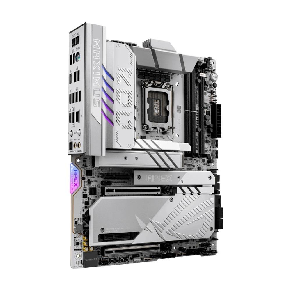 Placa-Mãe ASUS ROG Maximus Z890 Apex, Intel, ATX, Z890, DDR5, WiFi, Branco - 90MB1IP0-M0EAY0 Placa-Mãe ASUS ROG Maximus Z890 Apex, Intel, ATX, Z890, DDR5, WiFi, Branco - 90MB1IP0-M0EAY0