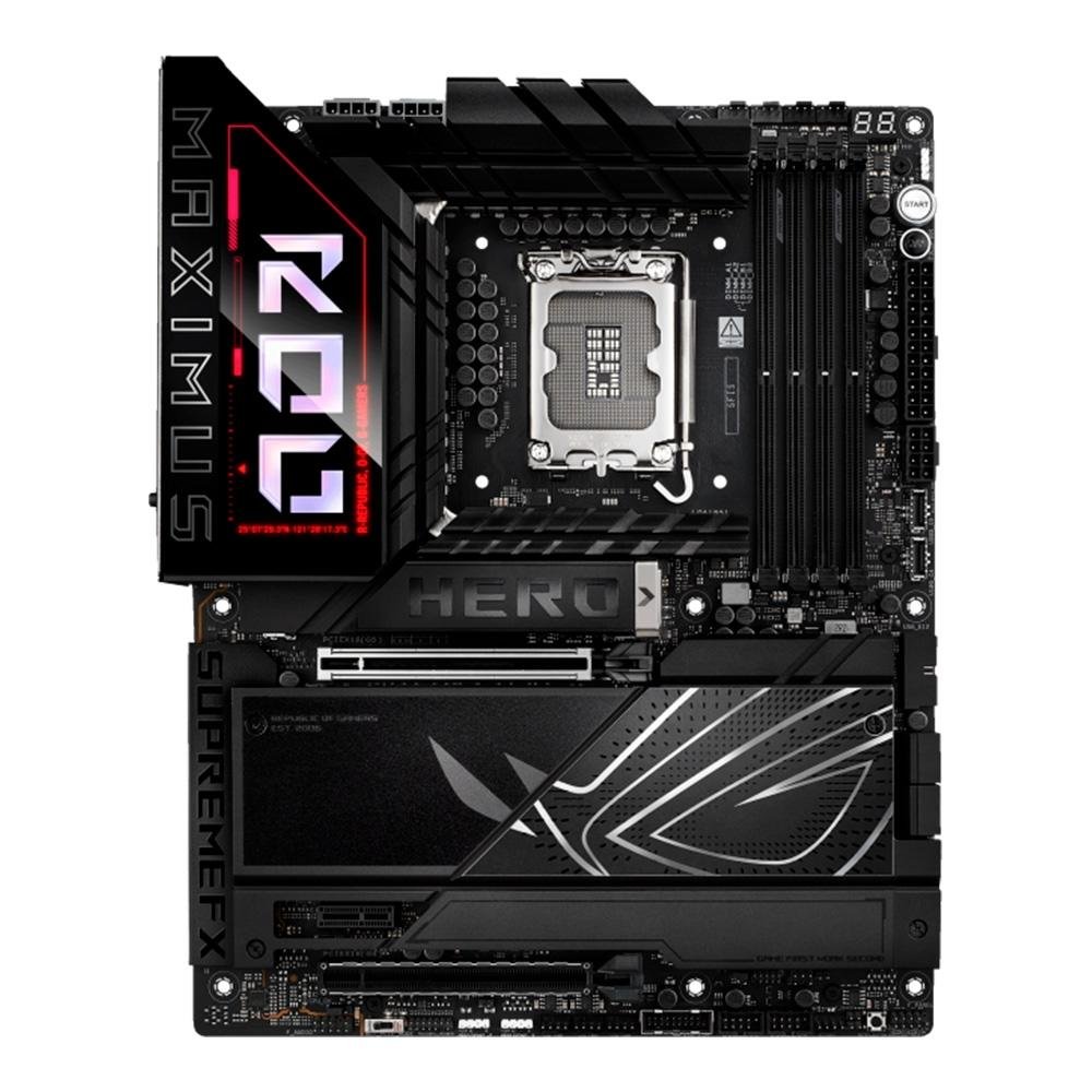 Placa-Mãe ASUS ROG Maximus Z890 Hero, Intel, ATX, Z890, DDR5, WiFi, Preto - 90MB1ID0-M0EAY0 - view 3