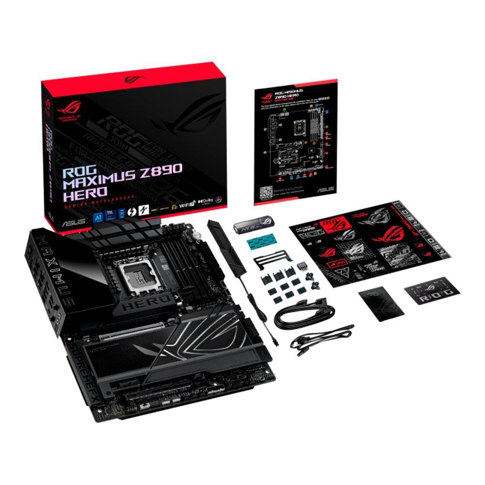 Placa-Mãe ASUS ROG Maximus Z890 Hero, Intel, ATX, Z890, DDR5, WiFi, Preto - 90MB1ID0-M0EAY0 - view 7