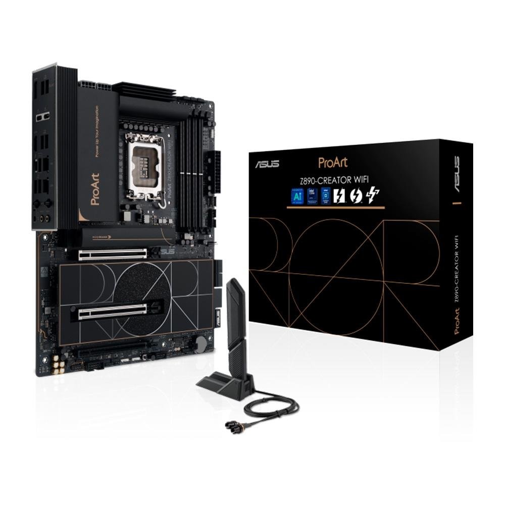 Placa Mãe ASUS Proart Z890-CREATOR WIFI, Intel, ATX, Z890, DDR5 - 90MB1JD0-M0EAY0 5