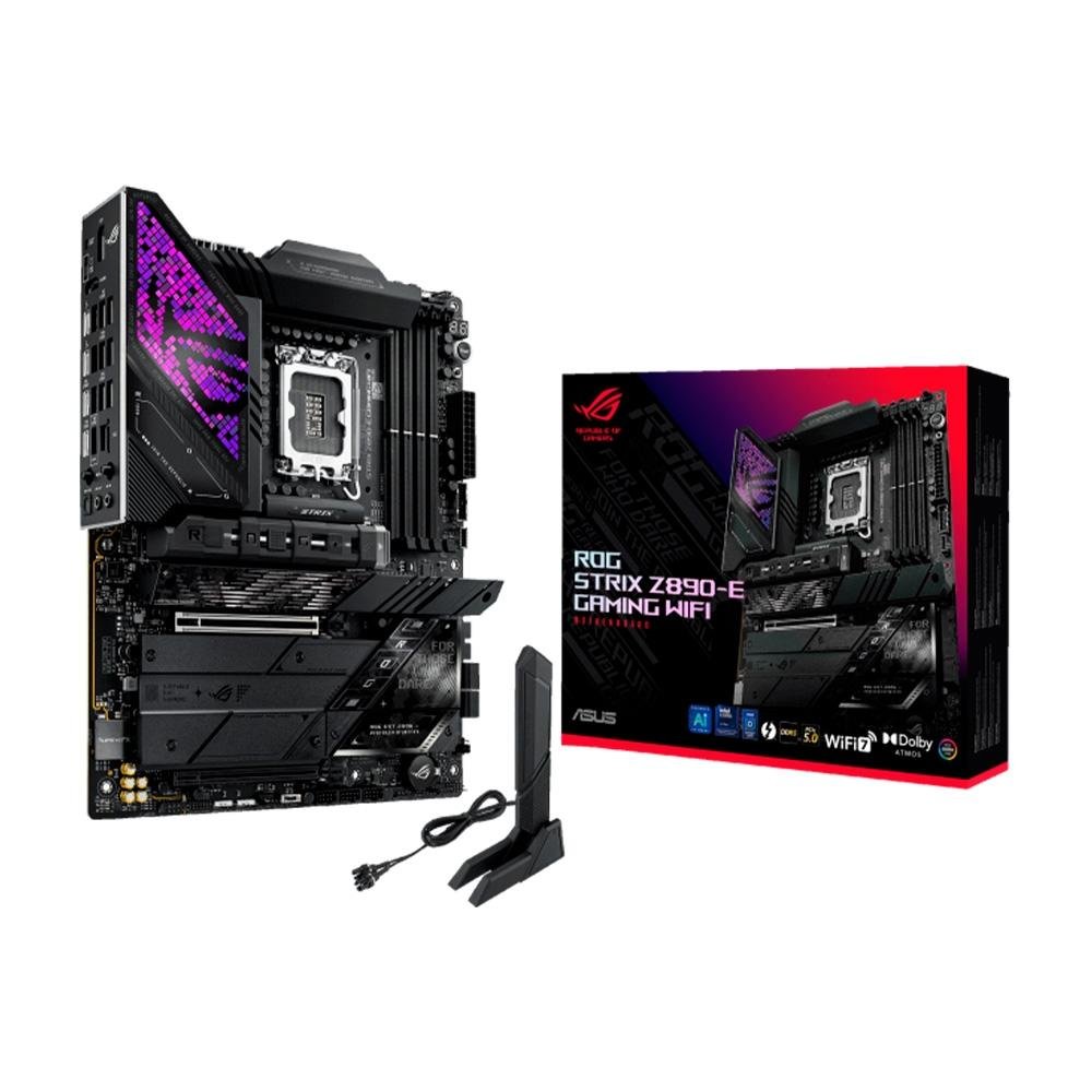 Placa-Mãe ASUS ROG Strix Z890-E Gaming, Intel, ATX, DDR5, WiFi, Preto - 90MB1IM0-M0EAY0 4