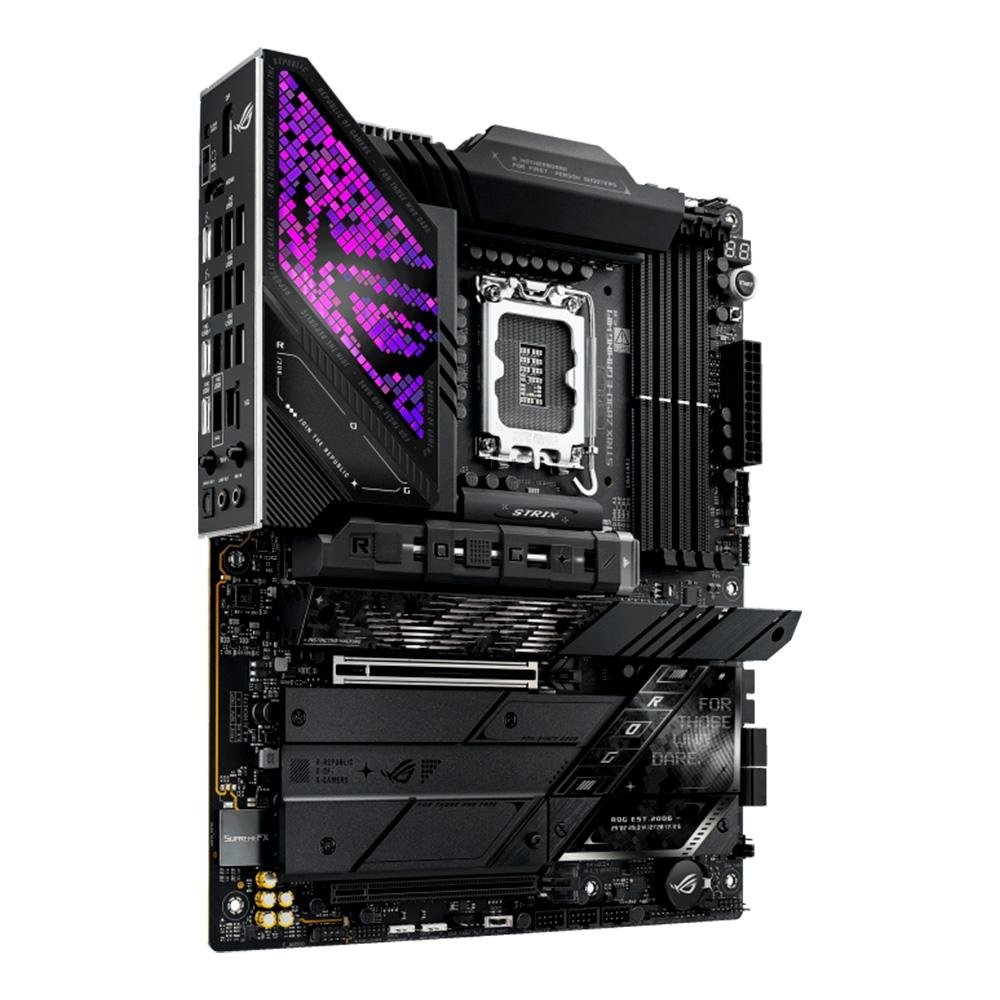 Placa-Mãe ASUS ROG Strix Z890-E Gaming, Intel, ATX, DDR5, WiFi, Preto - 90MB1IM0-M0EAY0 - view 3