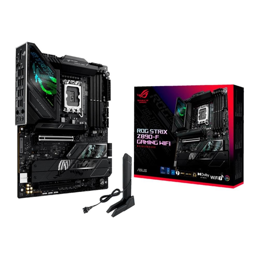 Placa-Mãe ASUS ROG Strix Z890-F Gaming, Intel, ATX, DDR5, WiFi, Preto - 90MB1I40-M0EAY0 4