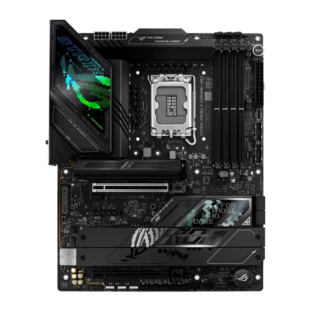 Placa-Mãe ASUS ROG Strix Z890-F Gaming, Intel, ATX, DDR5, WiFi, Preto - 90MB1I40-M0EAY0 Placa-Mãe ASUS ROG Strix Z890-F Gaming, Intel, ATX, DDR5, WiFi, Preto - 90MB1I40-M0EAY0