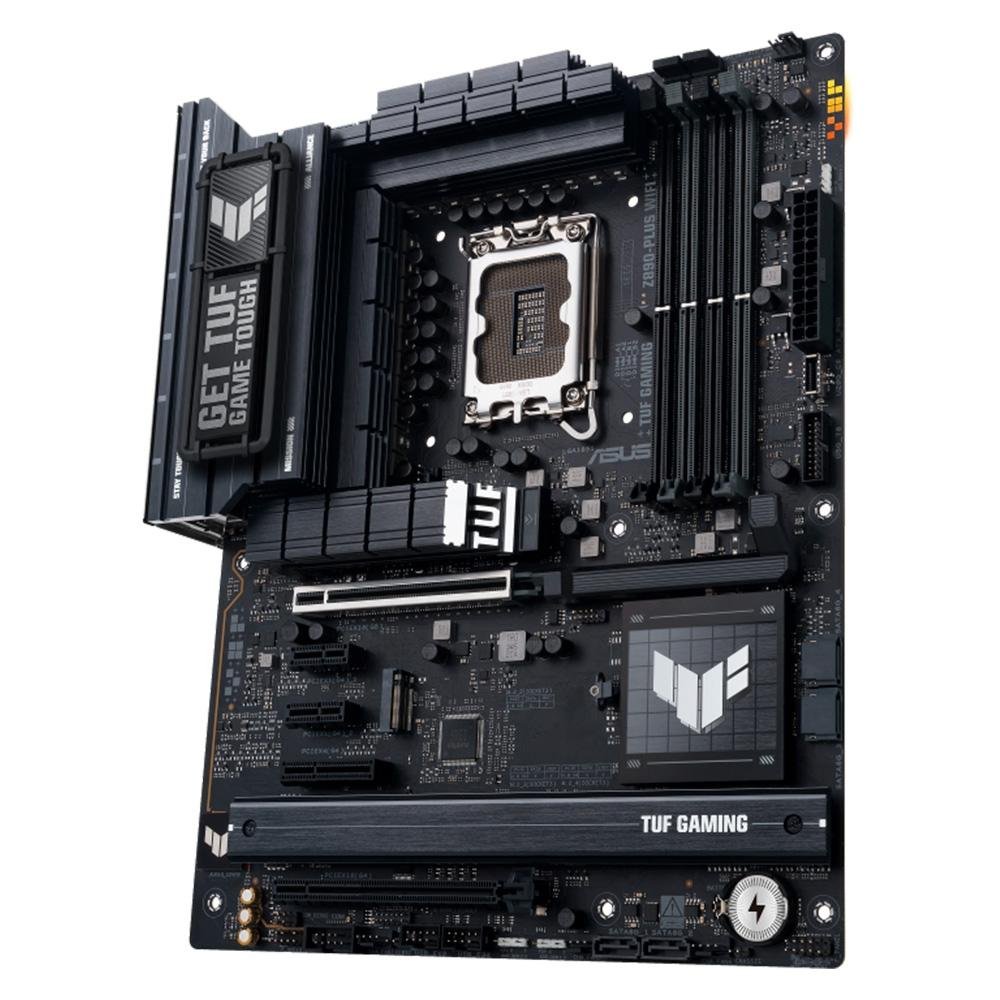 Placa Mãe ASUS TUF Gaming Z890-PLUS, Intel, ATX, DDR5, Wi-Fi - 90MB1IQ0-M0EAY0 Placa Mãe ASUS TUF Gaming Z890-PLUS, Intel, ATX, DDR5, Wi-Fi - 90MB1IQ0-M0EAY0