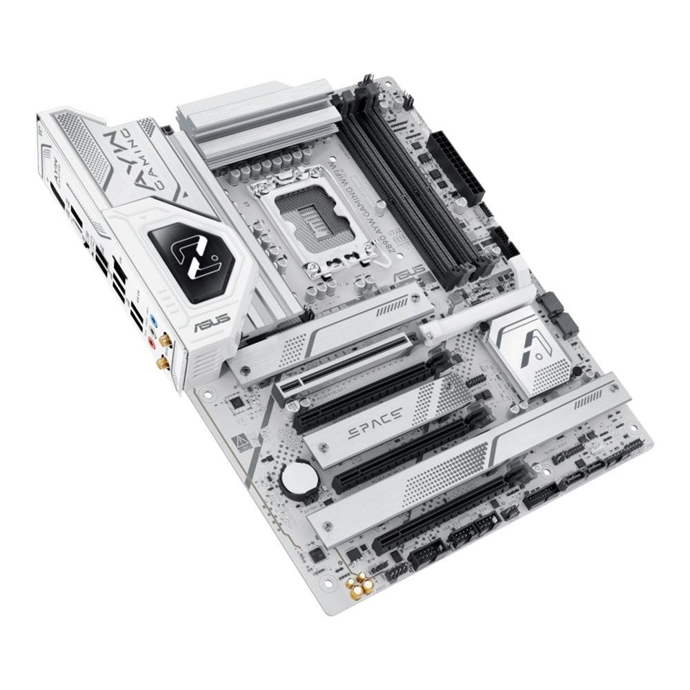 Imagem 4 de 8 do produto Placa Mãe ASUS Z890 AYW Gaming WIFI W, Intel, ATX, DDR5, Wi-Fi - 90MB1I60-M0EAY0