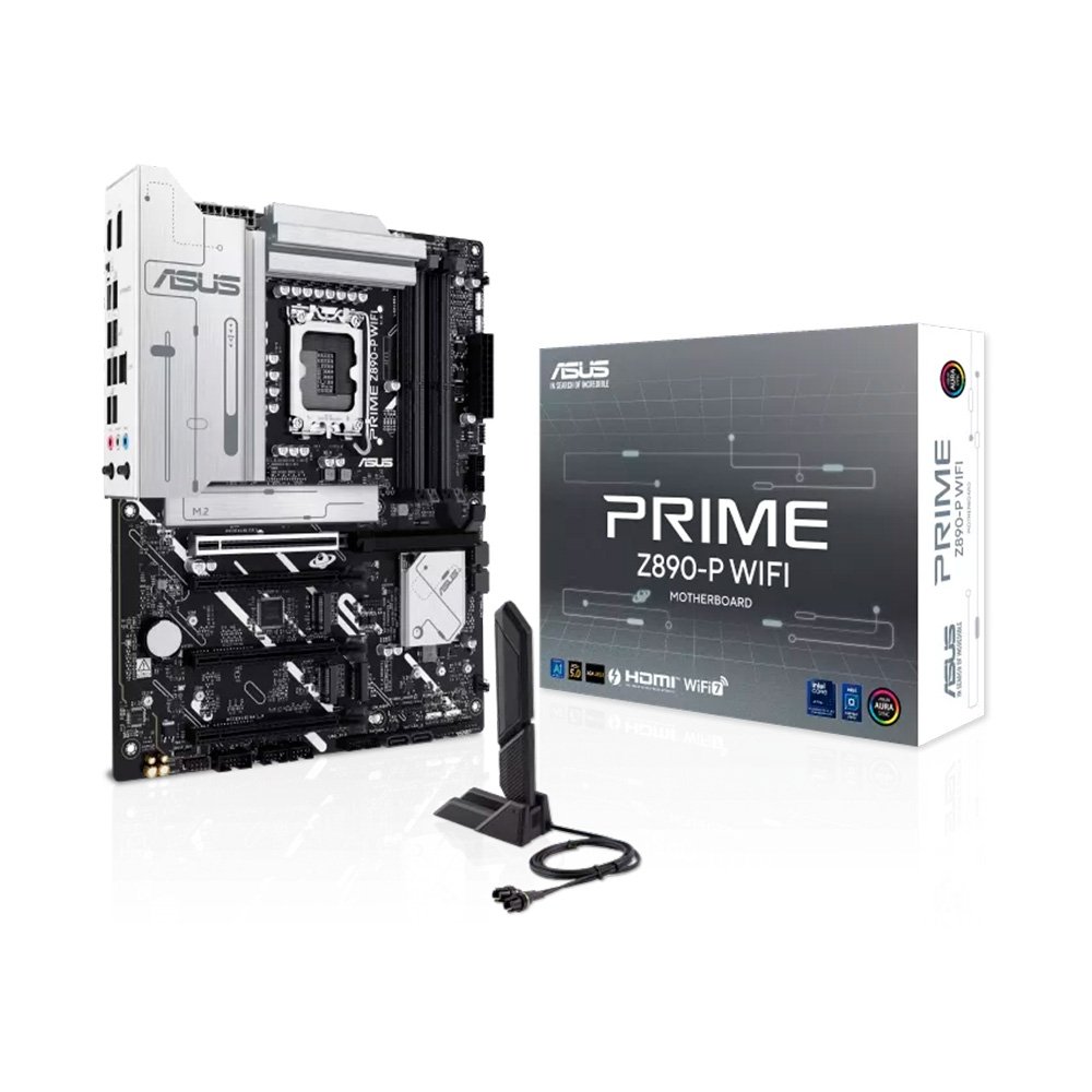 Placa-Mãe ASUS Prime Z890-P WIFI, Intel, ATX, DDR5, Wi-Fi, Preto - 90MB1I70-M0EAY0 - view 7