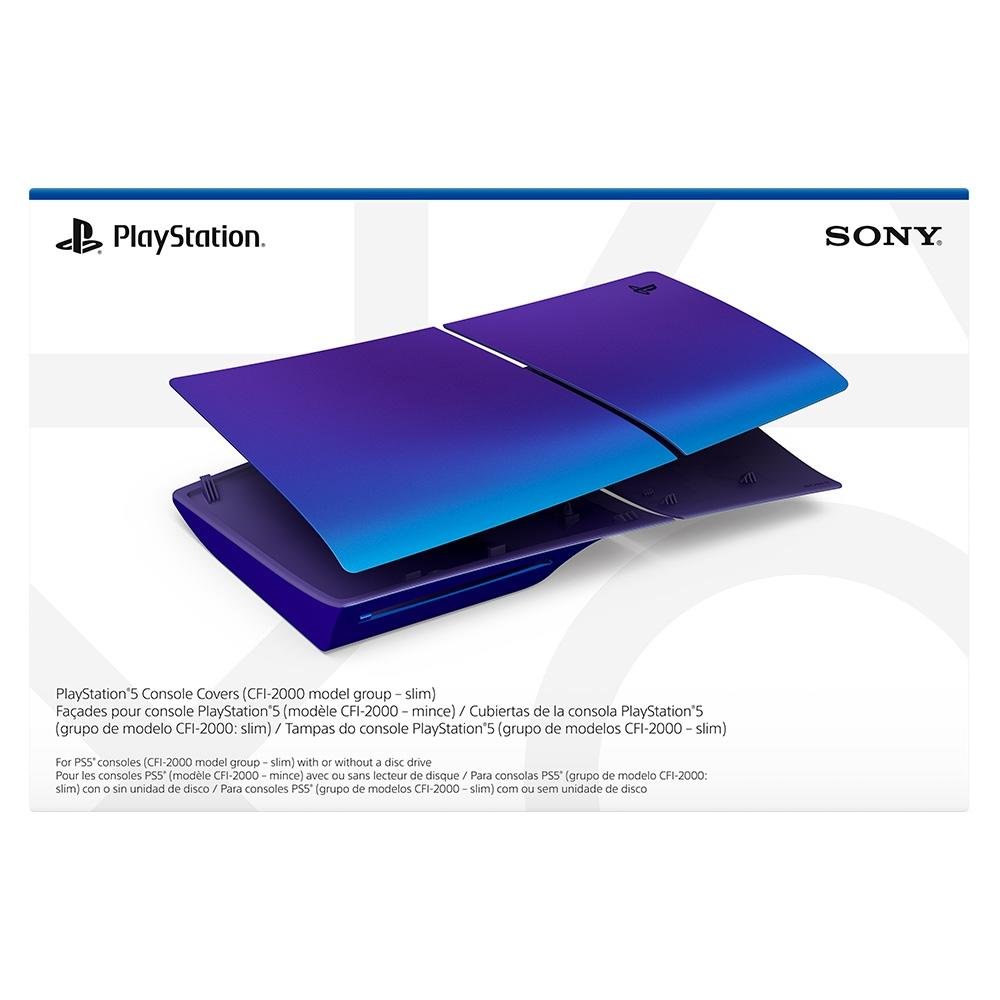 Tampas do console PS5 Slim, Chroma Indigo - CFI-ZCS2W11Y - view 2