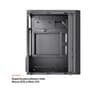 Gabinete Office Husky 200, Micro ATX, Mini ATX, Preto - HGO200PT