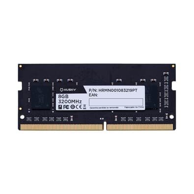 Memória RAM para Notebook Husky, 8GB, 3200MHz, DDR4, CL19 - HRMN001083...