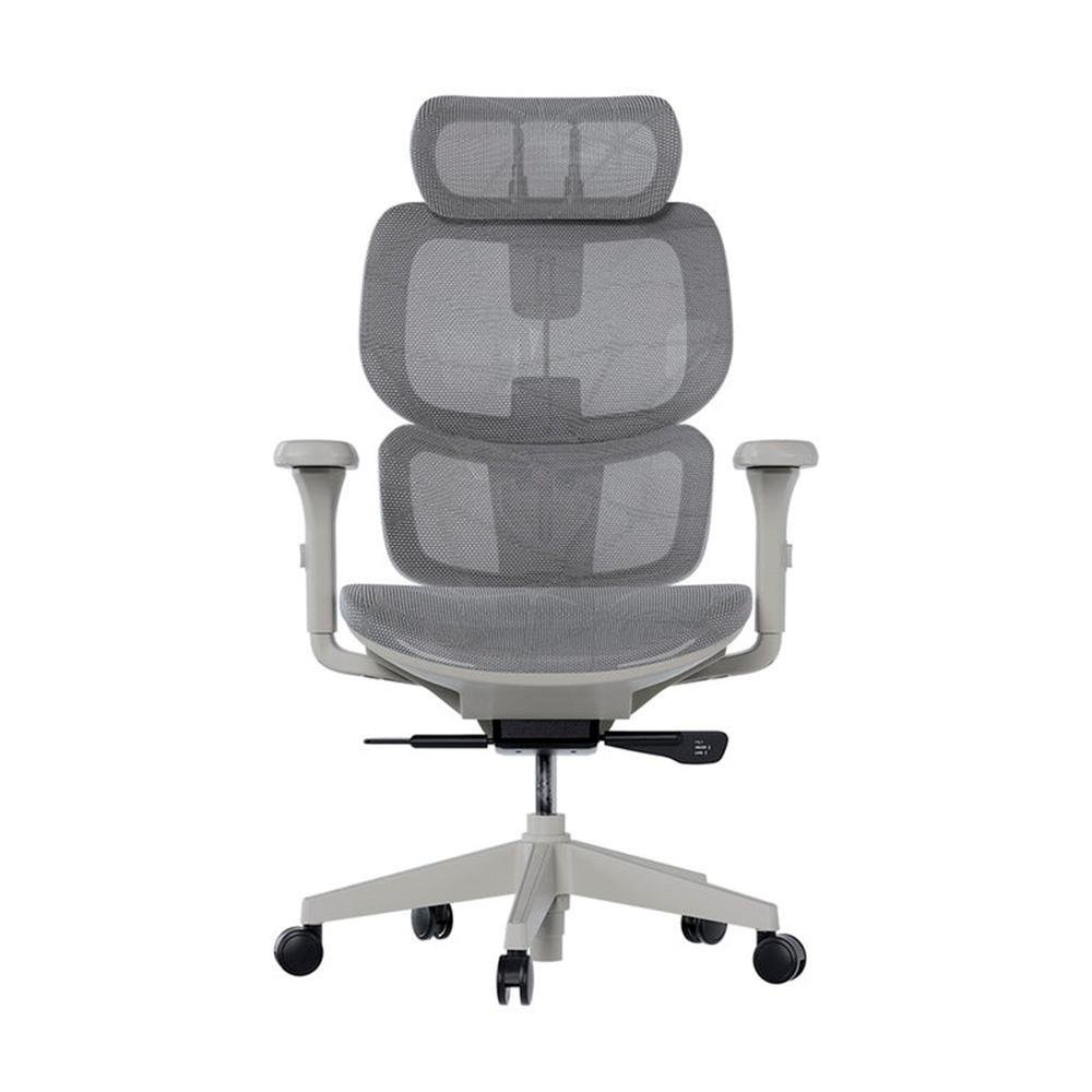 Cadeira Office Elements Siggy, Até 140Kg, Assento Mesh, Base em Nylon e Fibra de Vidro, Cinza - 71469 - view 2