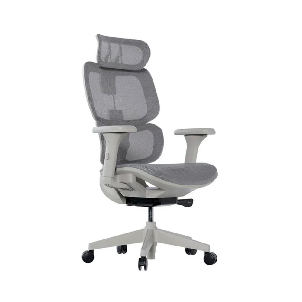 Cadeira Office Elements Siggy, Até 140Kg, Assento Mesh, Base em Nylon e Fibra de Vidro, Cinza - 71469