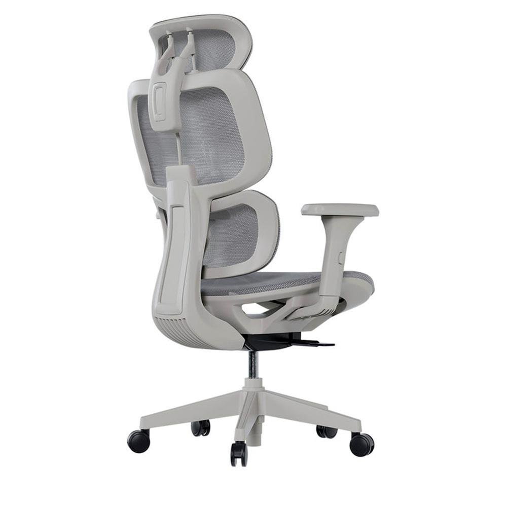 Imagem 4 de 4 do produto Cadeira Office Elements Siggy, Até 140Kg, Assento Mesh, Base em Nylon e Fibra de Vidro, Cinza - 71469