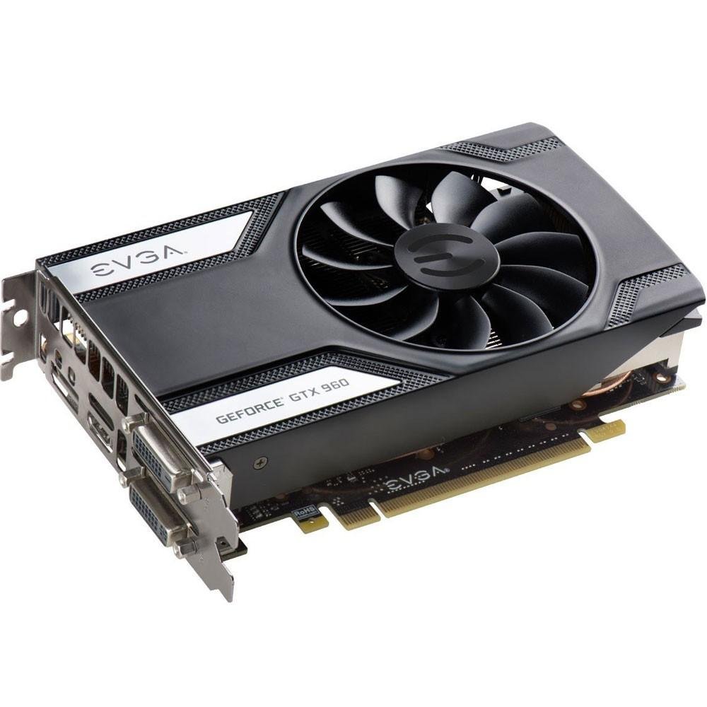 Placa de Vídeo VGA EVGA GeForce GTX 960 4GB SC GAMING DDR5 128 bits PCI-E 3.0 04G-P4-3962-KR