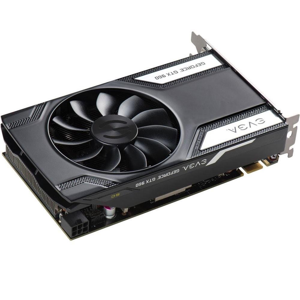 Placa de Vídeo VGA EVGA GeForce GTX 960 4GB SC GAMING DDR5 128 bits PCI-E 3.0 04G-P4-3962-KR