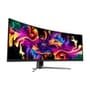 Monitor Gamer Curvo MSI QD-OLED 49", DQHD, 144Hz, 0.03ms, FreeSync Premium Pro, HDR 400, USB-C, Altura Ajustável, Preto - MPG 491CQP