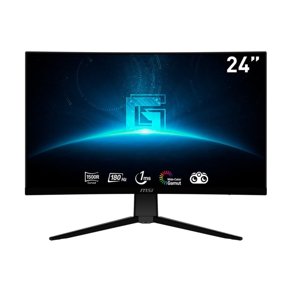 ★MSI(エムエスアイ) G2422C ゲーミングモニター 180HZ MSI G2422C Monitor curvo para jogos FHD de 23,6 polegadas