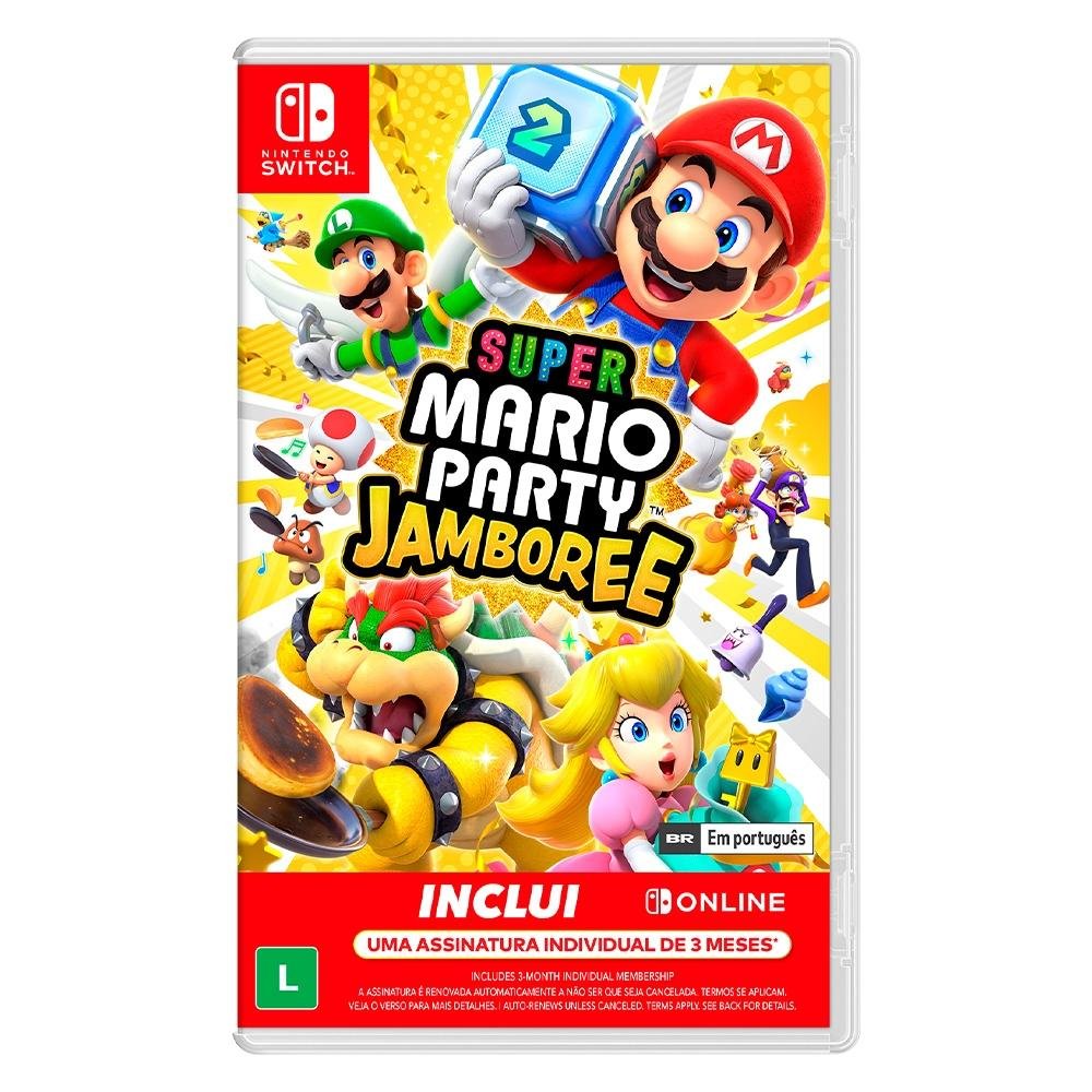 Jogo Super Mario Party Jamboree, Nintendo Switch - NT000001NSW