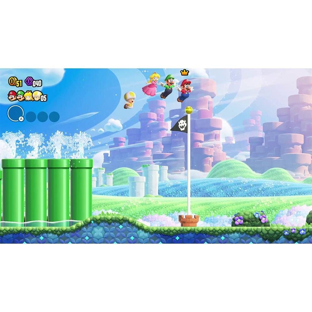 Imagem 19 de 19 do produto Console Nintendo Switch OLED + Super Mario Bros  Wonder + 12 meses do Nintendo Switch Online