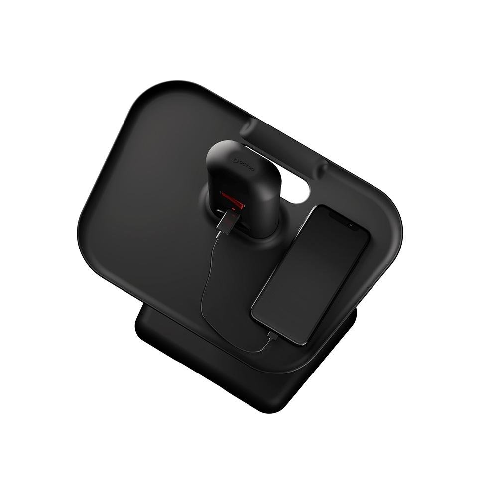 Extensão Torre OCTOO Totem Elétrico com 4 Tomadas, USB e USB-C, Bandeja de apoio, Preto - ( Balão.info - foto 3