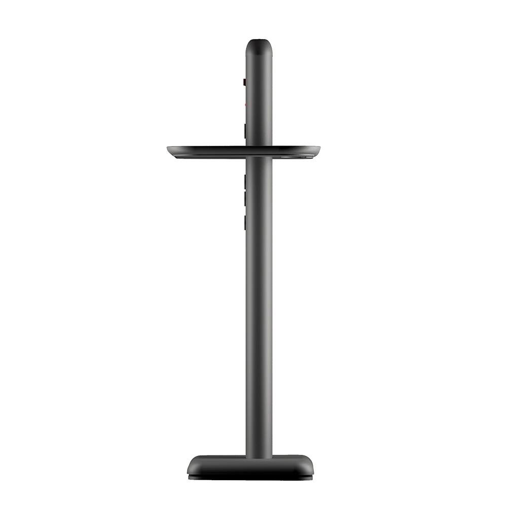 Extensão Torre OCTOO Totem Elétrico com 4 Tomadas, USB e USB-C, Bandeja de apoio, Titânio - ( Balão.info - foto 2
