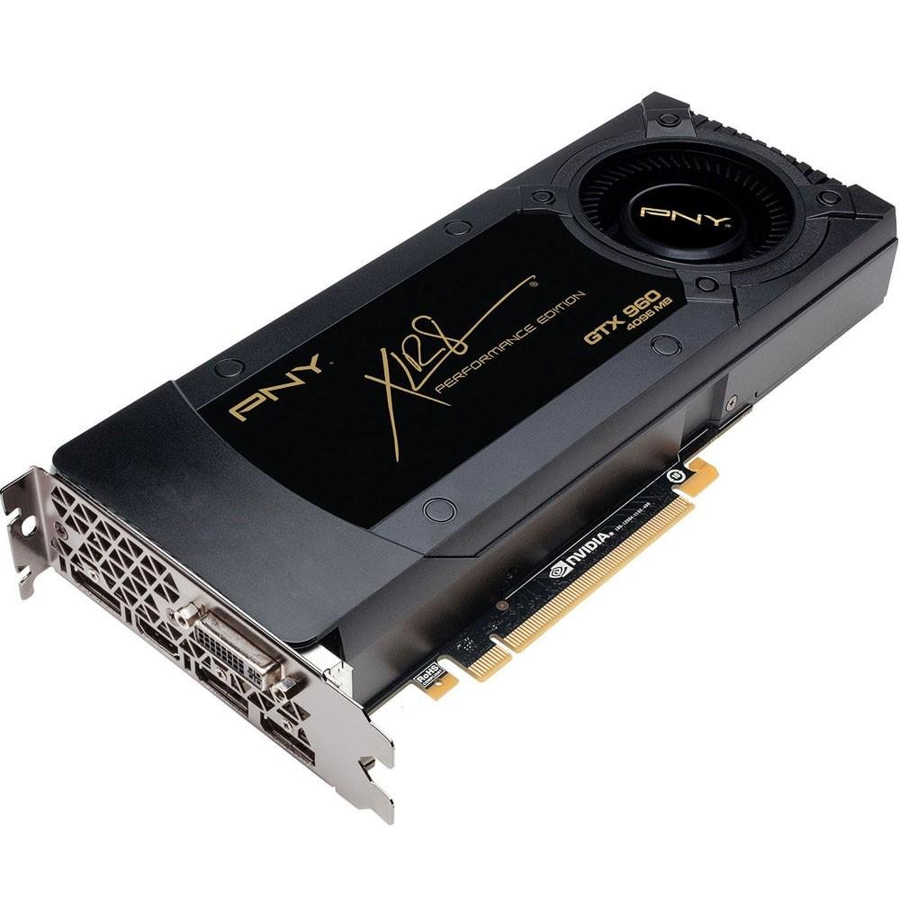 Placa de Vídeo VGA PNY Geforce GTX 960 4GB DDR5 128-bit PCI-Express 3.0  VCGGTX9604XPB