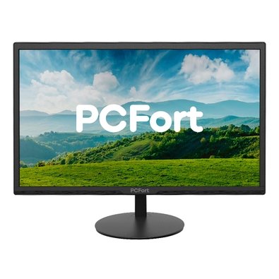 "Monitor PCFort 20"", HD, 60Hz, VGA e HDMI, Preto - F2030"