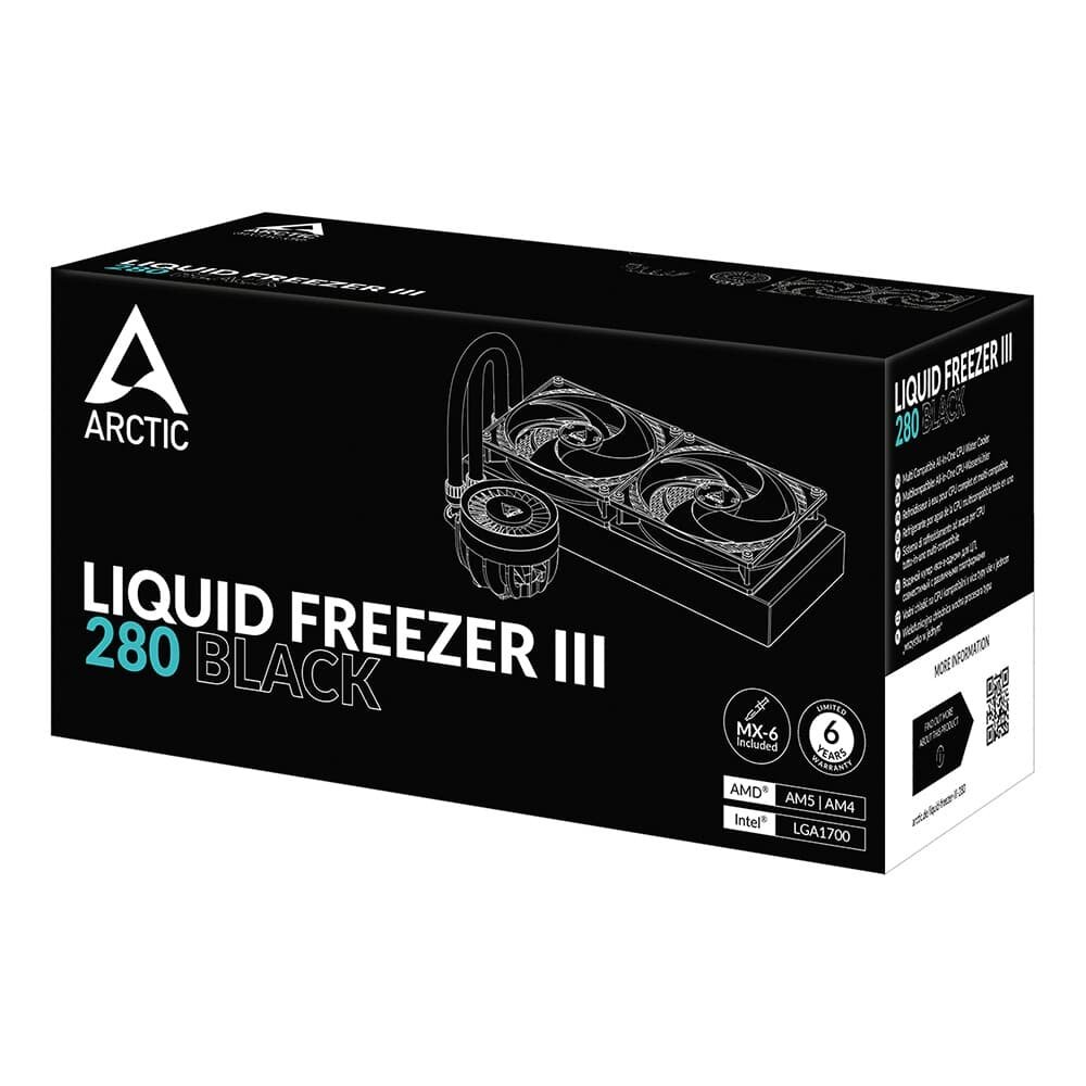 Water Cooler Arctic Liquid Freezer III Pro, 280mm, Intel e AMD, Preto - ACFRE00179A - view 7