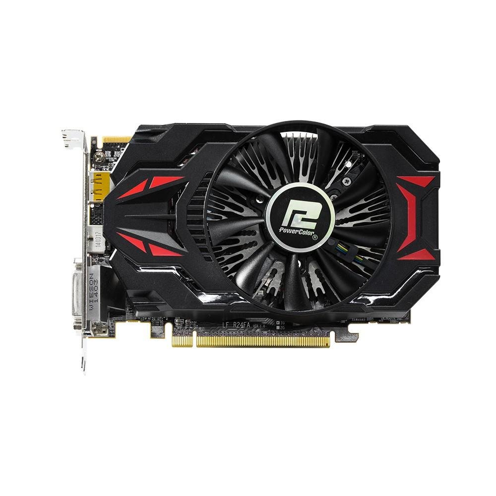 Placa de Vídeo VGA PowerColor AMD Radeon R7 260X 2GB DDR5 128bit PCI-Express 3.0 AXR7 260X 2GBD5-DHV4E/OC