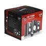 Caixa de Som C3 Tech 2.1 10W RMS Preta/Prata - TCS3150