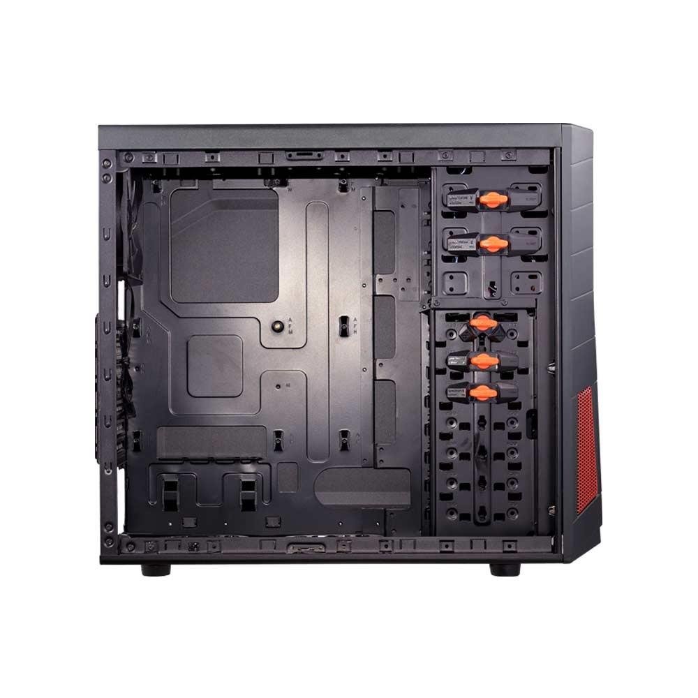 Gabinete Cougar Volant2 67F1 Midi Tower Red 10023-6