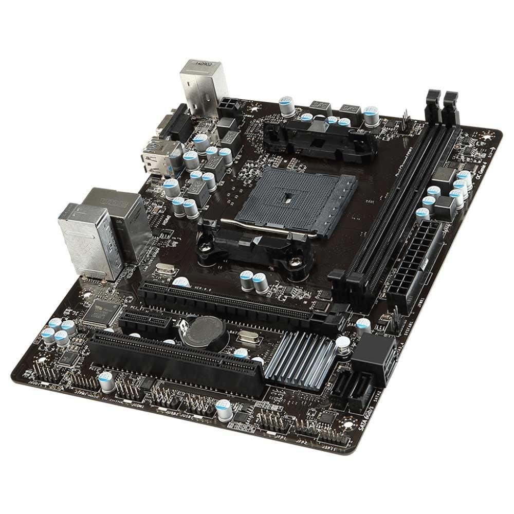 Imagem 4 de 5 do produto Placa-Mãe MSI p/ AMD FM2+ ATX A68HM-E33, 2xDDR3, SATA III, HDMI, VGA, USB 3.0