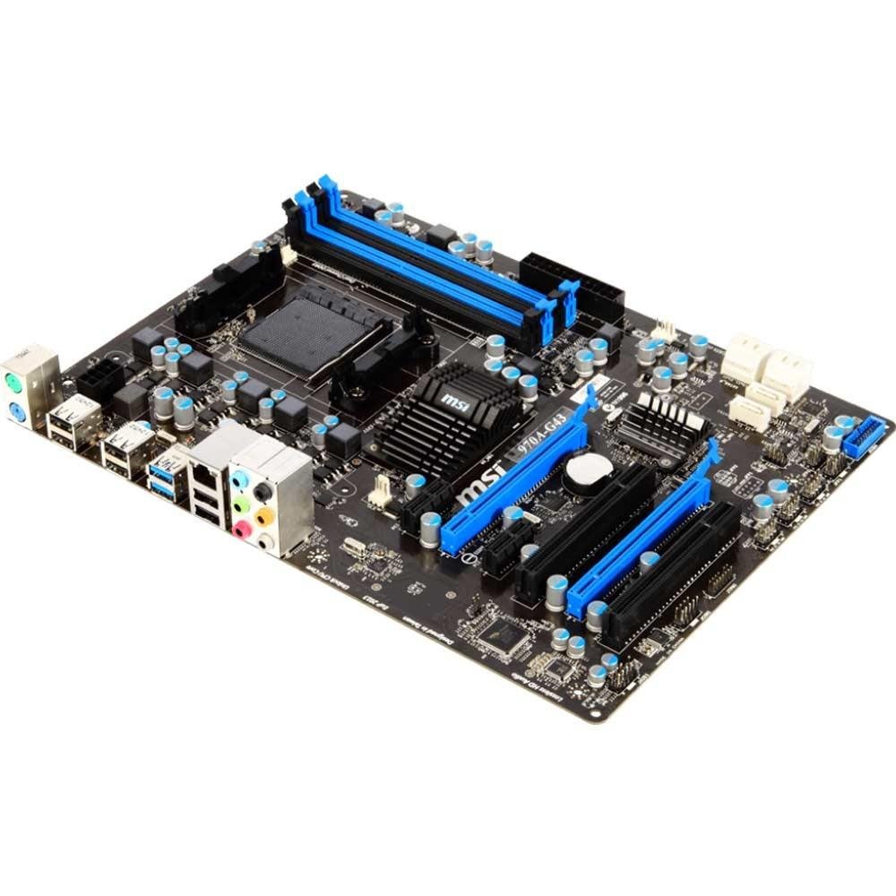 Placa-mãe MSI ATX p/ AMD AM3+ 970A-G43