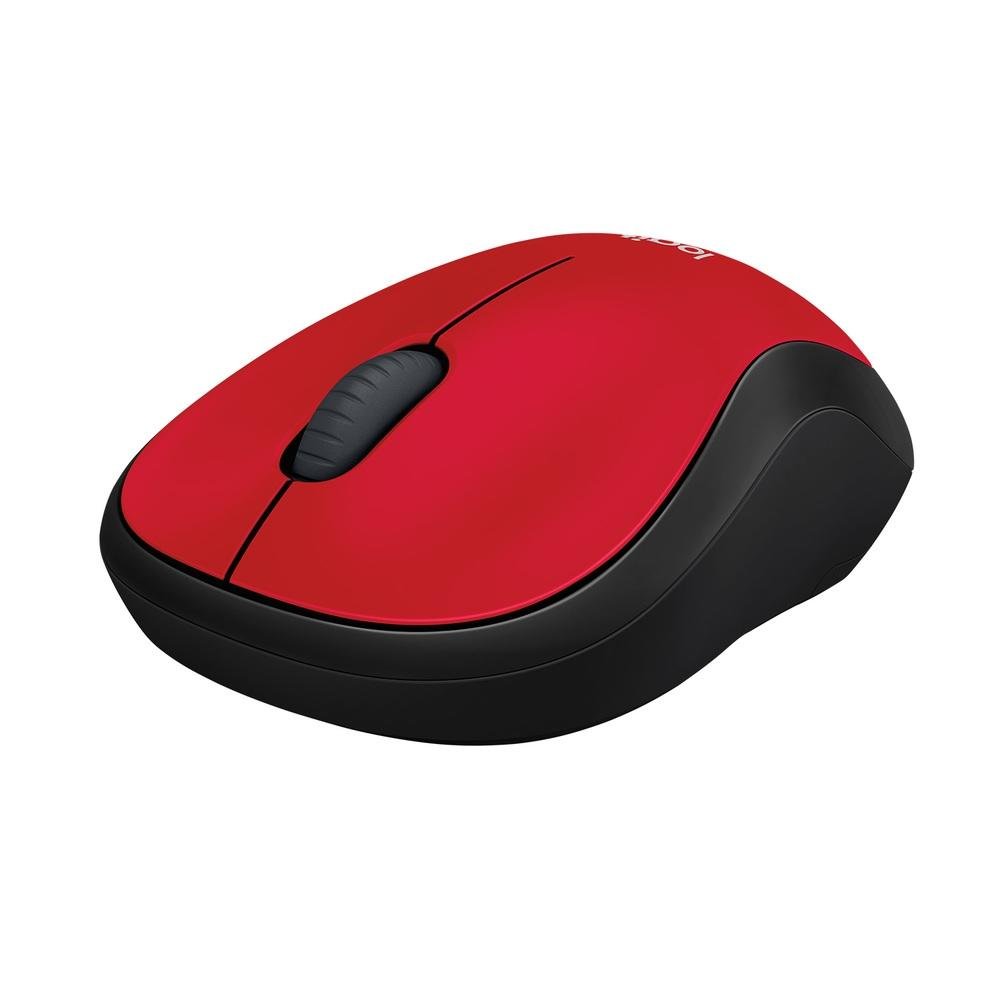 Mouse sem fio ( Balão.info) M185 com Design Ambidestro Compacto, Conexão USB e Pilha Inclusa, Vermelho - 910-( Balão.info - foto 2