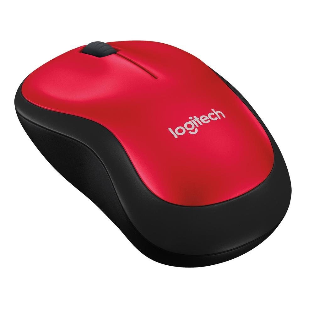 Mouse sem fio ( Balão.info) M185 com Design Ambidestro Compacto, Conexão USB e Pilha Inclusa, Vermelho - 910-( Balão.info - foto 3