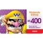 Gift Card Nintendo eShop R$400 - Cartão Presente Digital