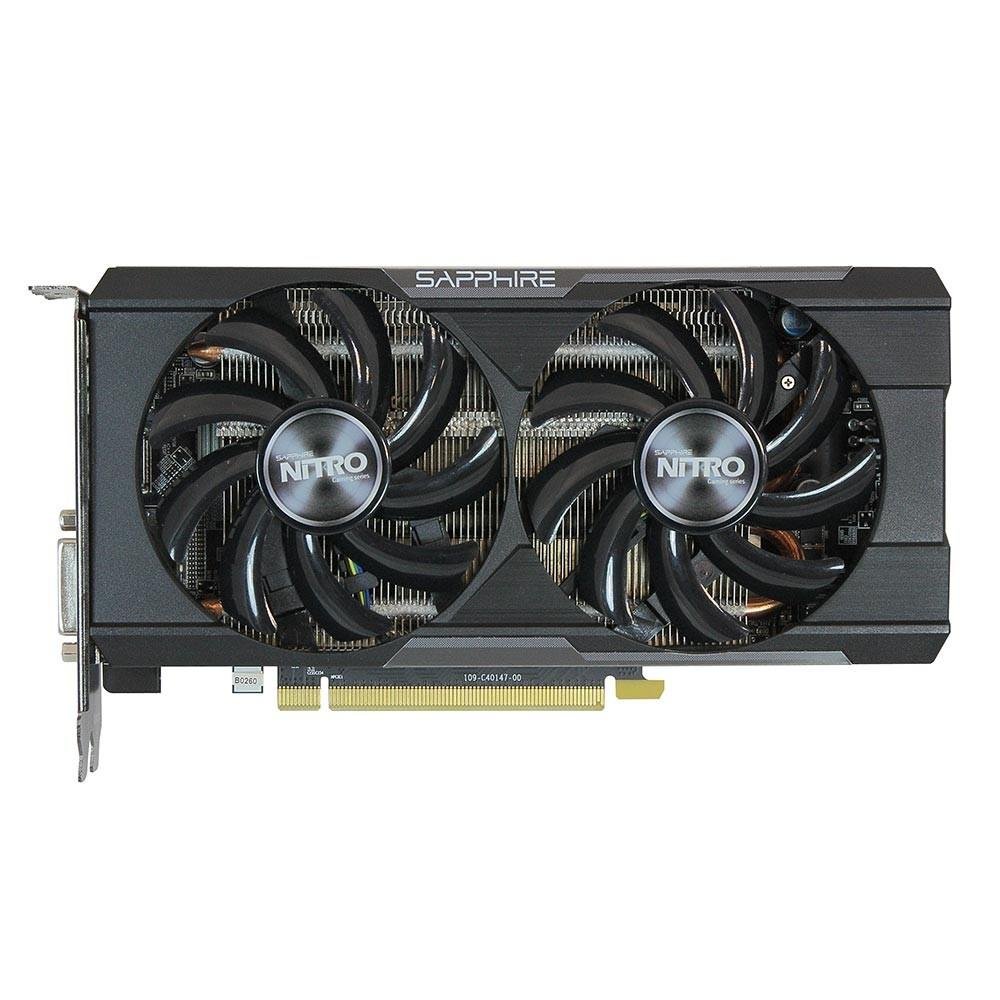 Placa de Video VGA Sapphire AMD Radeon R7 370 4GB NITRO DUAL-X OC DDR5 11240-04-20G Placa de Video VGA Sapphire AMD Radeon R7 370 4GB NITRO DUAL-X OC DDR5 11240-04-20G