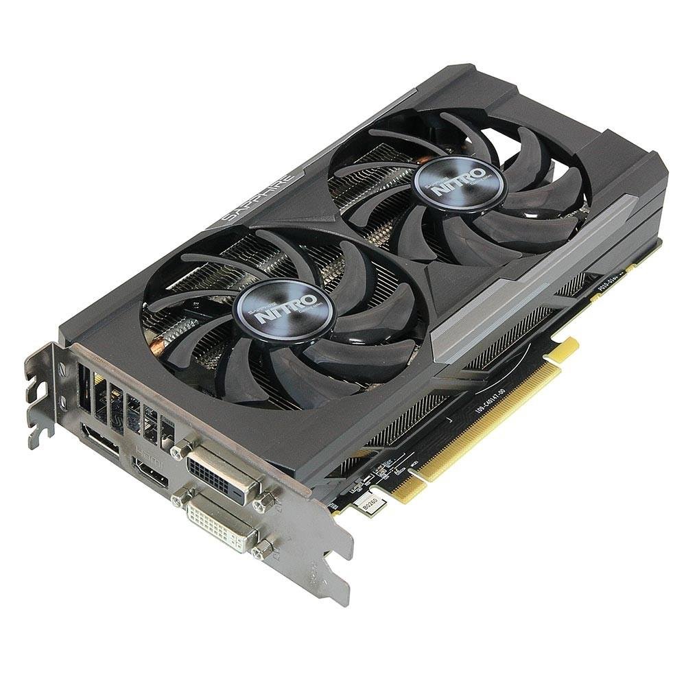 Placa de Video VGA Sapphire AMD Radeon R7 370 4GB NITRO DUAL-X OC DDR5 11240-04-20G Placa de Video VGA Sapphire AMD Radeon R7 370 4GB NITRO DUAL-X OC DDR5 11240-04-20G