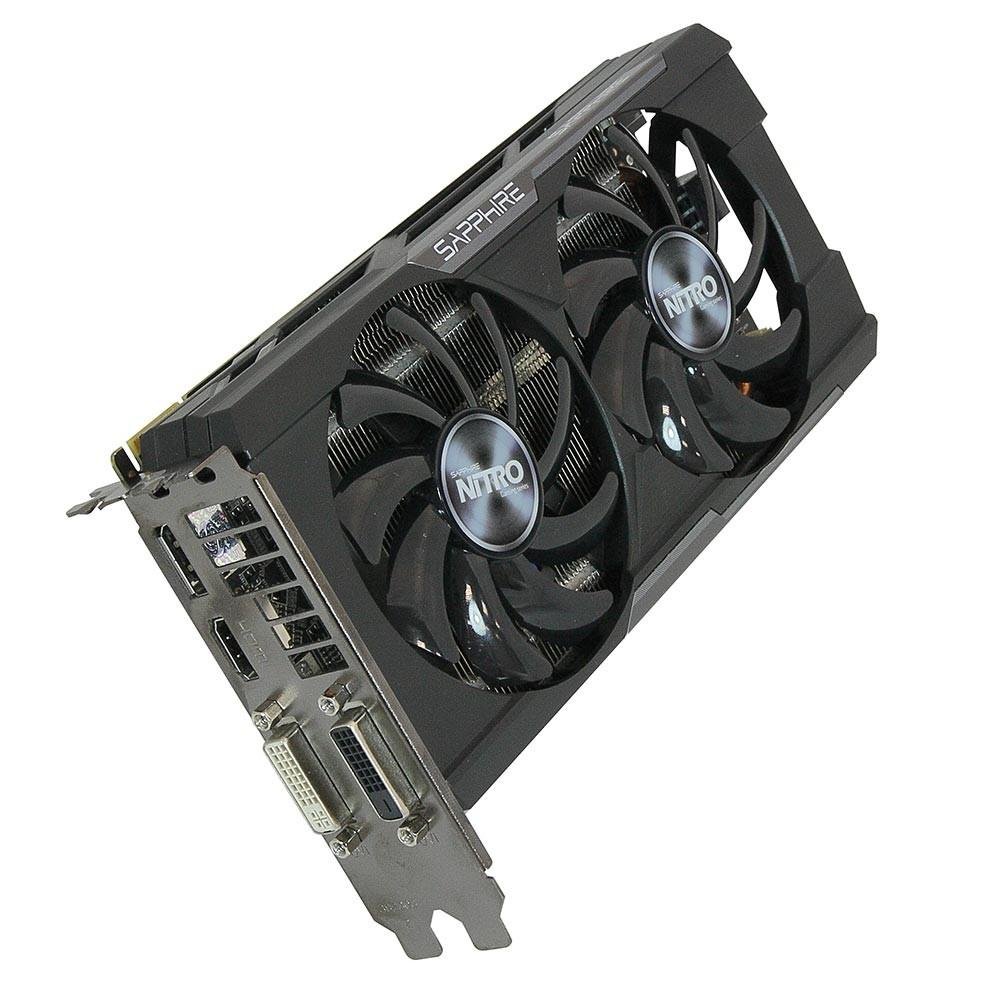 Placa de Video VGA Sapphire AMD Radeon R7 370 4GB NITRO DUAL-X OC DDR5 11240-04-20G Placa de Video VGA Sapphire AMD Radeon R7 370 4GB NITRO DUAL-X OC DDR5 11240-04-20G