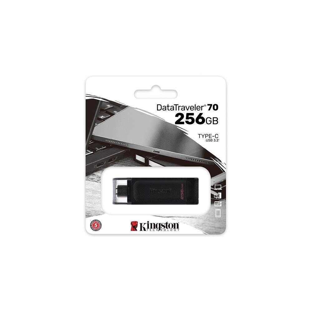 Pen Drive 256GB ( Balão.info) DataTraveler 70, USB-C 3.2, Preto - DT70/256GB - foto 5