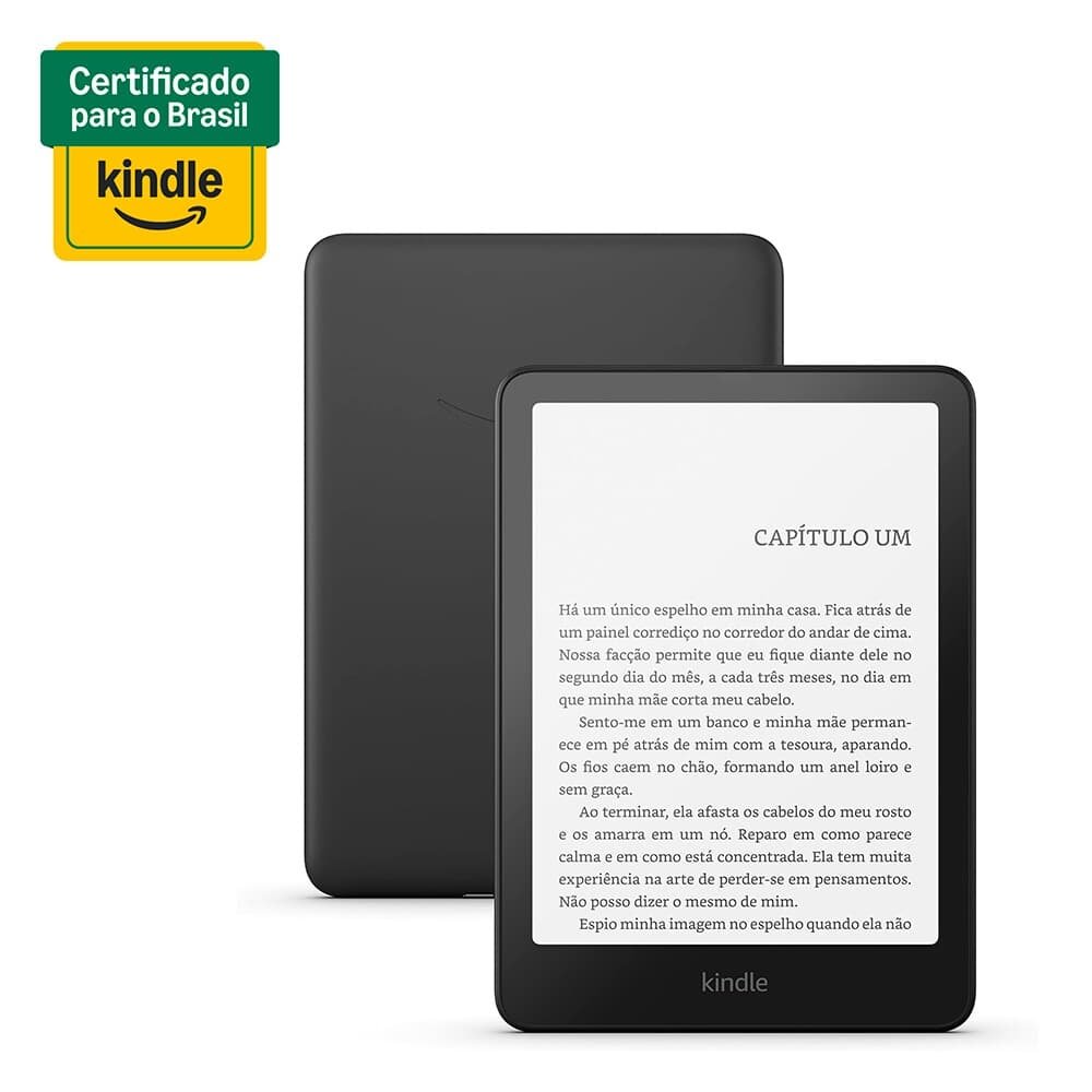 Kindle Paperwhite Amazon 7", 16GB, Tela antirreflexo, Bateria que dura semanas, À Prova d'água, Preto - B0CFPL6CFY - view 2