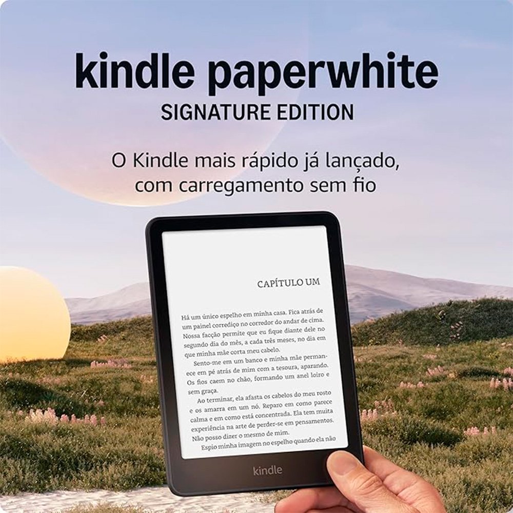 Kindle Paperwhite Amazon 7", 32GB, Tela antirreflexo, Bateria que dura semanas, À Prova d'água, Preto - B0CFPHTMDX - view 5