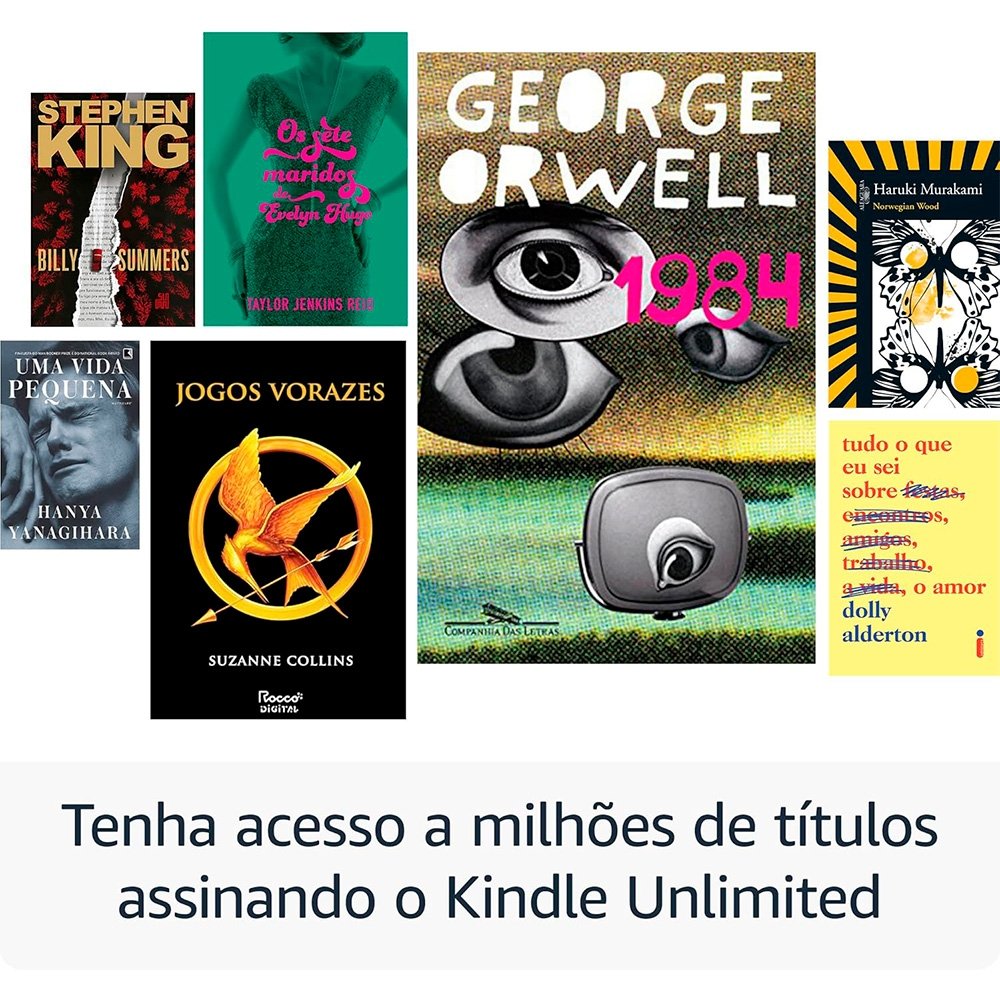 Kindle Paperwhite Amazon 7", 32GB, Tela antirreflexo, Bateria que dura semanas, À Prova d'água, Preto - B0CFPHTMDX - view 6