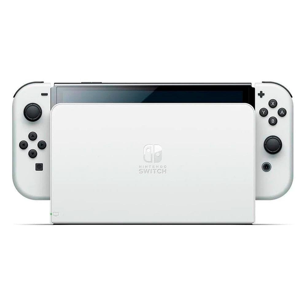 Imagem 4 de 10 do produto Console Nintendo Switch OLED, Branco + Mario Kart 8 Deluxe + 3 meses do Nintendo Switch Online