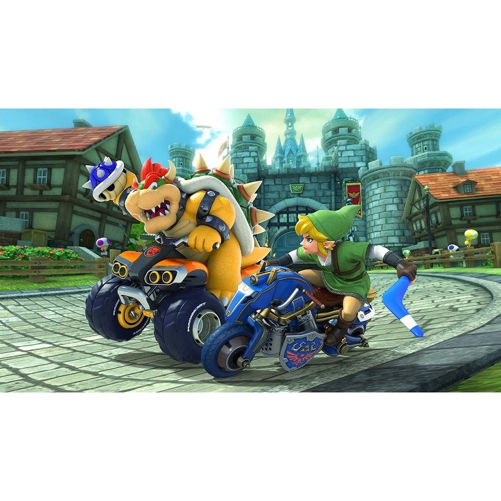 Imagem 9 de 10 do produto Console Nintendo Switch OLED, Branco + Mario Kart 8 Deluxe + 3 meses do Nintendo Switch Online