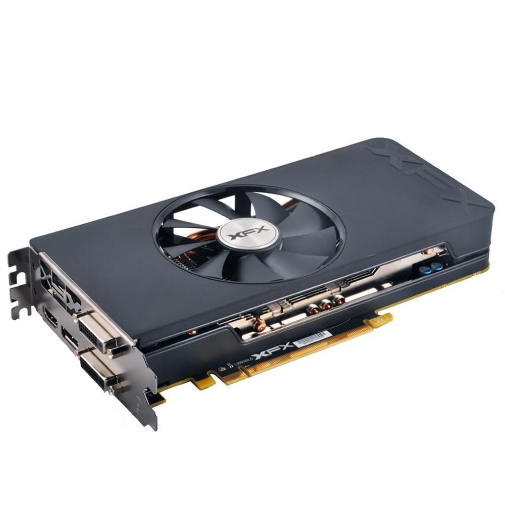 Placa de Video VGA AMD XFX RADEON R7 370 2GB DDR5 256B 995MHZ XFX R7-370P-2SF5