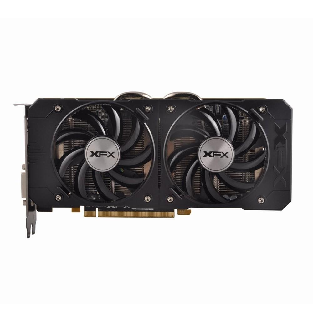 Placa de Video VGA XFX R7 370 2GB DDR5 Double Dissipation 256B 1040MHZ XFX R7-370P-2DB5